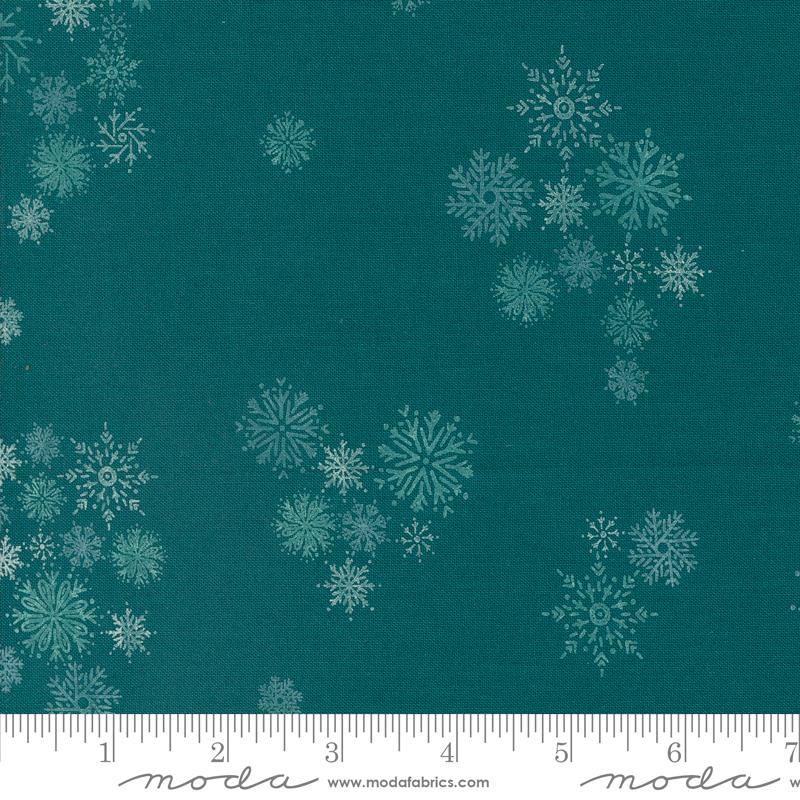Cozy Wonderland - Snowflake Fall Blenders Snowflake (Teal)