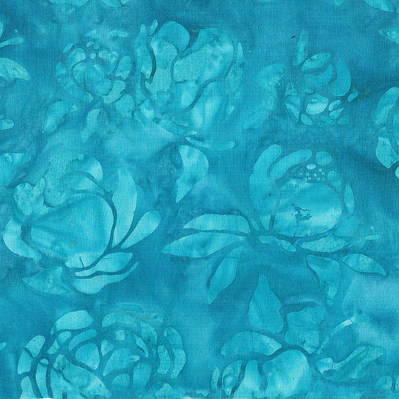 Exuberance - Floralbundance-Teal Surf