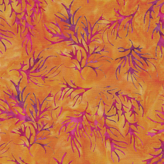 Exuberance - Fronds/Orange Pumpkin