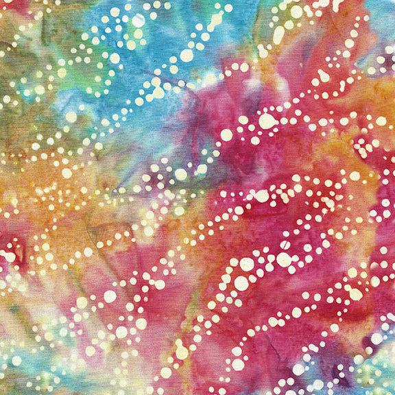 Exuberance - Sand Ripples/Multi Yellow Pink Blue Jellybean