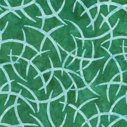 Squiggles, Dots & Lines - Wisps-Teal Parakeet