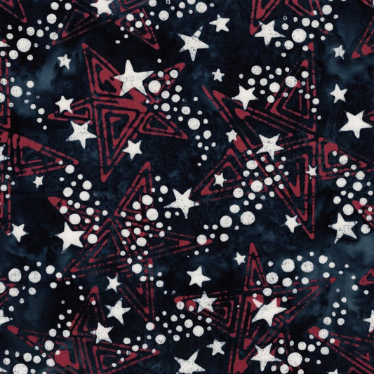 Freedom Rings - Shooting Stars Blue Midnight Blue