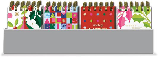 Spiral Notepad - Bright Christmas