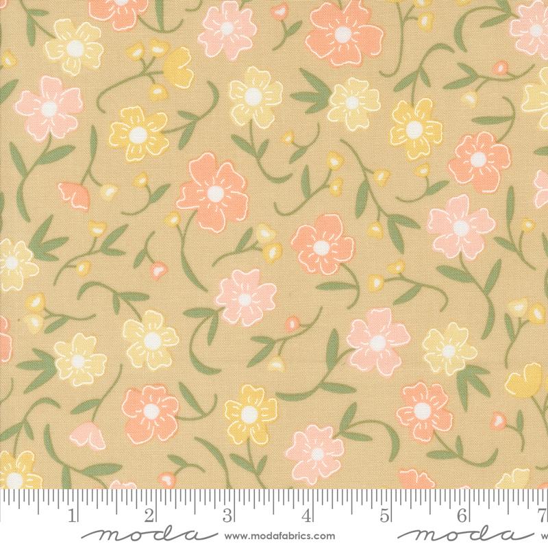 Flower Girl - Flower Fields Florals (Wheat)