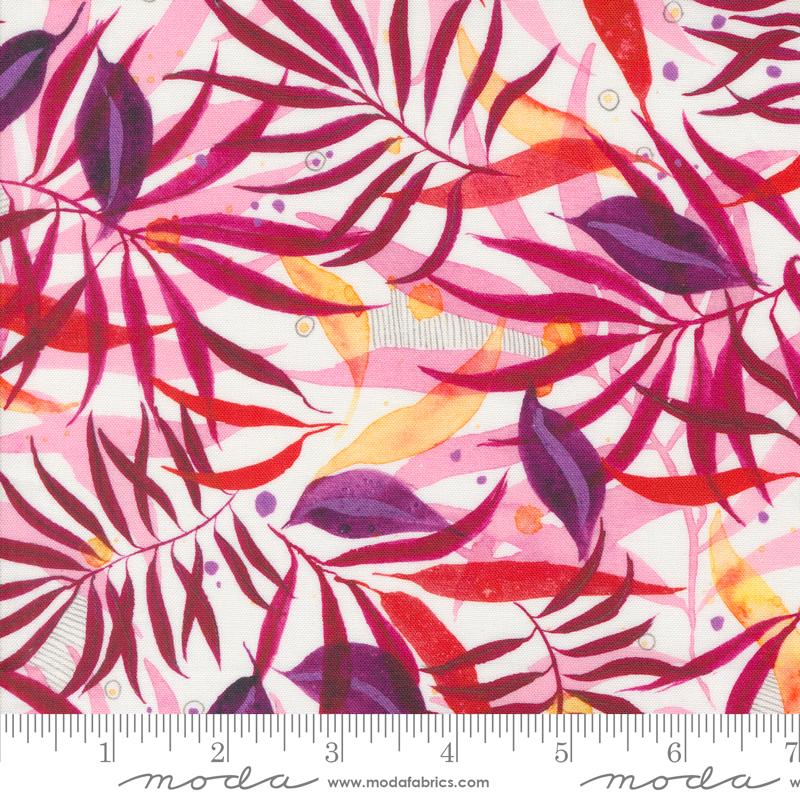 Coming Up Roses - Don't Leaf Me Florals Leaf Watercolor (Cloud Rose)