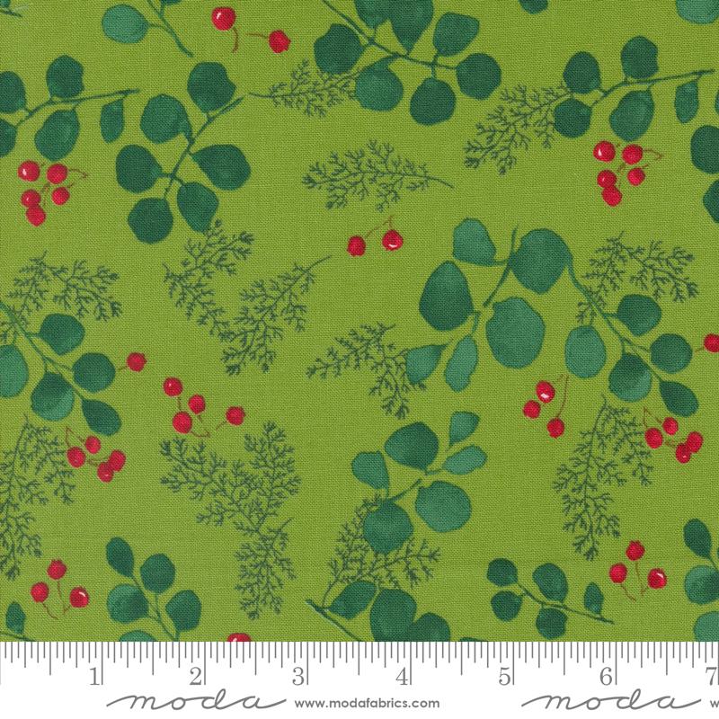 Winterly - Greenery and Berries Blenders Grass