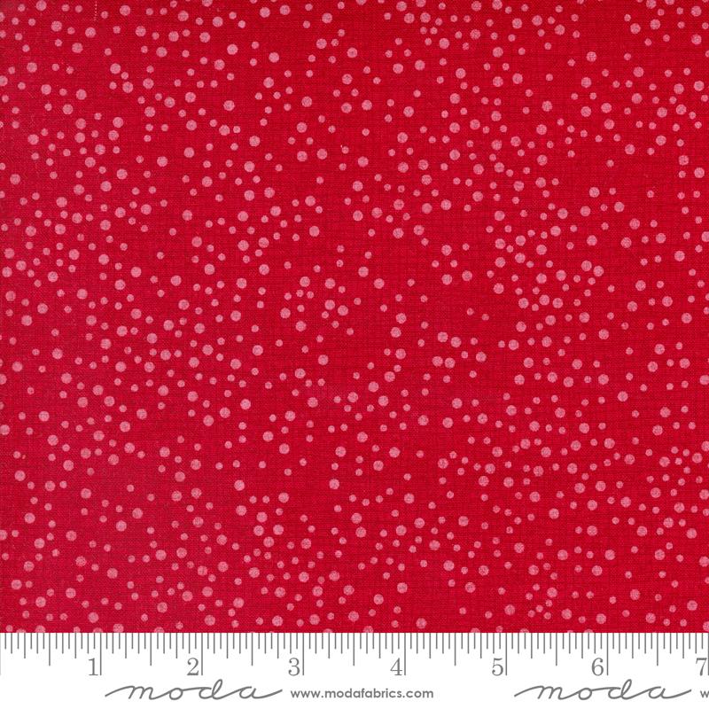 Superbloom - Dotty Thatched Crimson