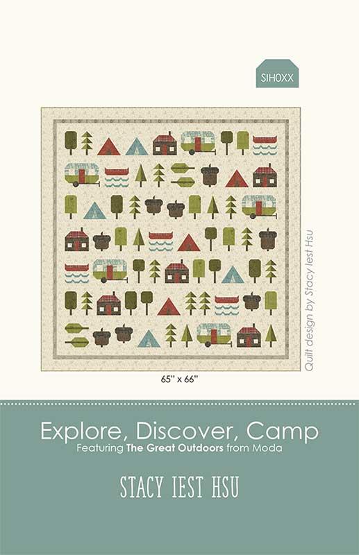 Explore, Discover, Camp Pattern
