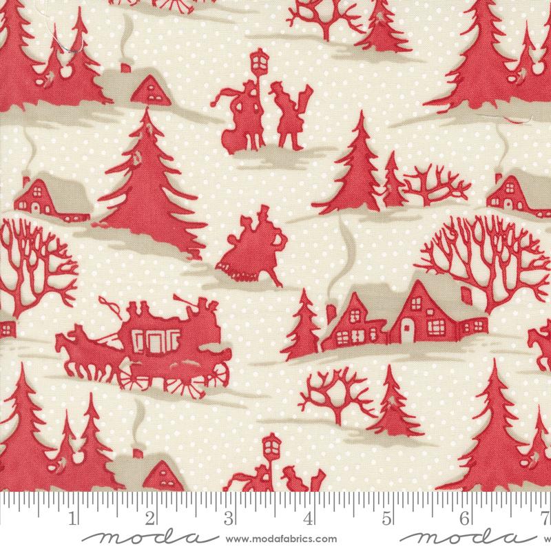 A Christmas Carol Snowflake 44351 11 Moda #1