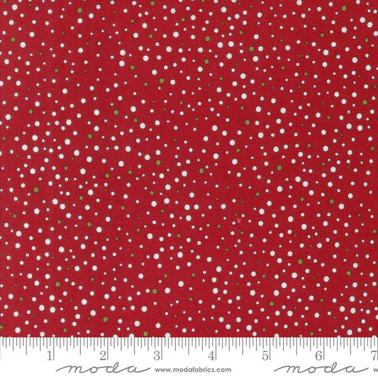 On Dasher Snowballs Red 55665 12 Moda #1