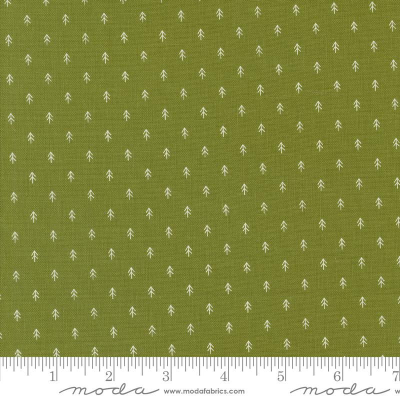 On Dasher Tiny Trees Pine 55668 13 Moda #1