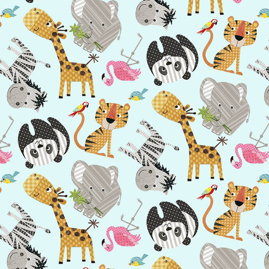 At The Zoo - Animals 6600-79  Multi