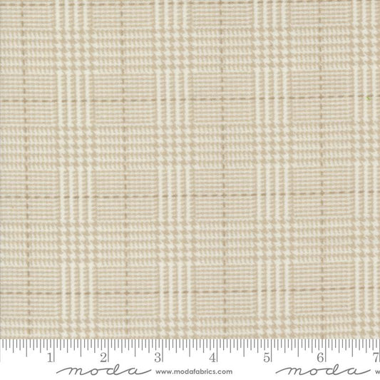 Farmhouse Flannels III - 108" Wide Backing Cream