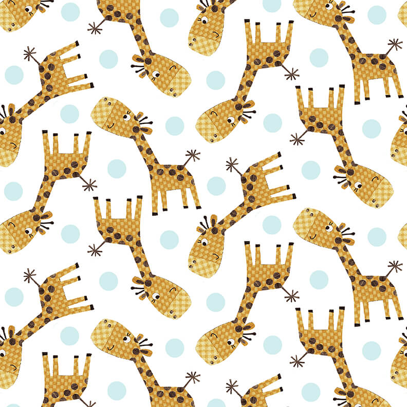 At The Zoo - Giraffes 6605-31  Multi