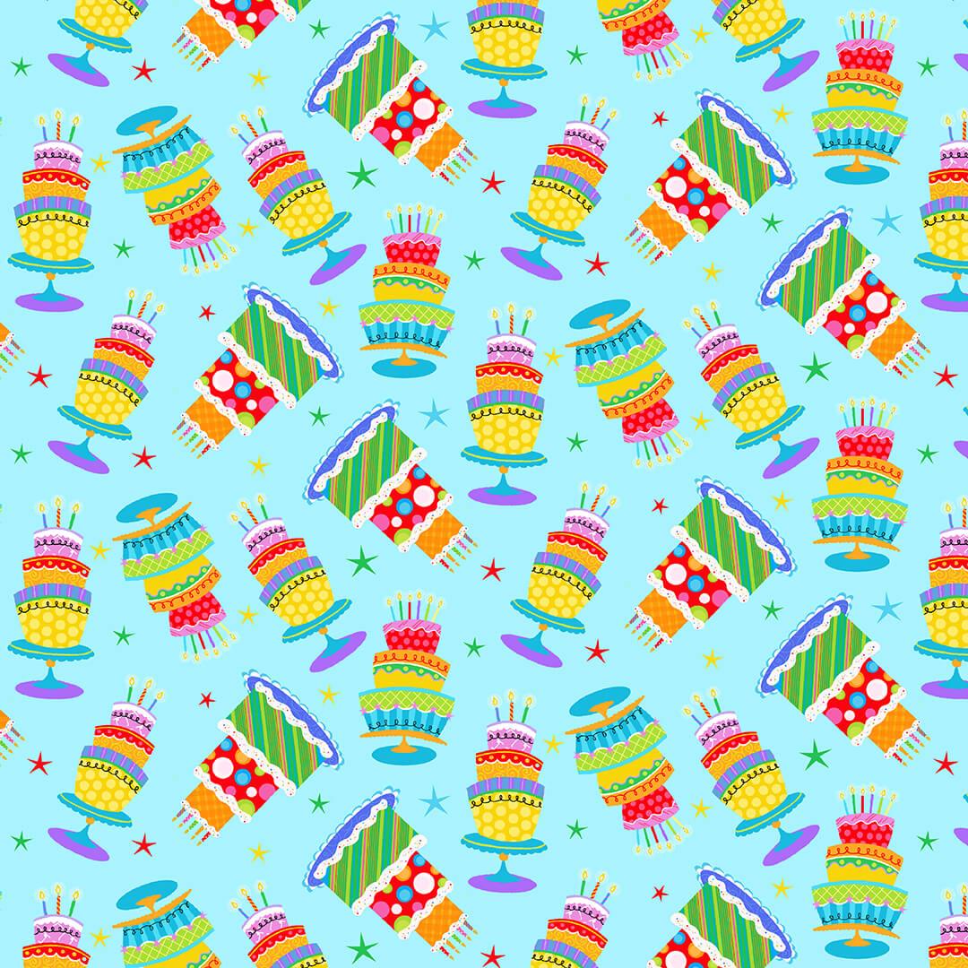 Party Time! - Cakes - 6644-78 Multi ||