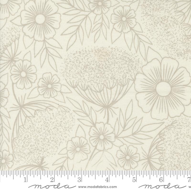 Field Of Flowers - Queen Annes Lace Florals Block Print Porcelain