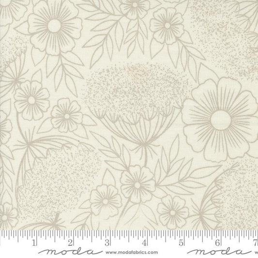 Field Of Flowers - Queen Annes Lace Florals Block Print Porcelain
