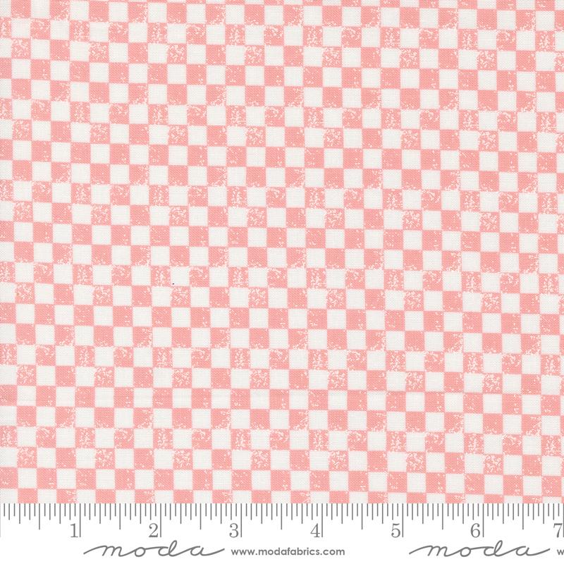Love Blooms - Checkers Checks and Plaids Blush