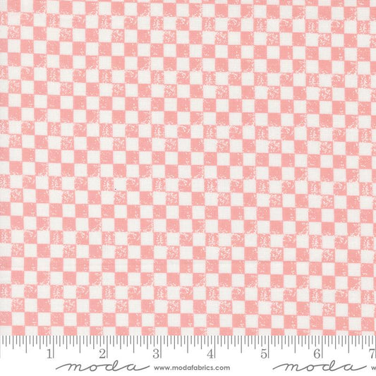 Love Blooms - Checkers Checks and Plaids Blush