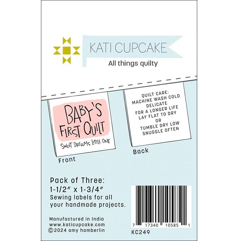 Sew in Labels Baby's Quilt Pink