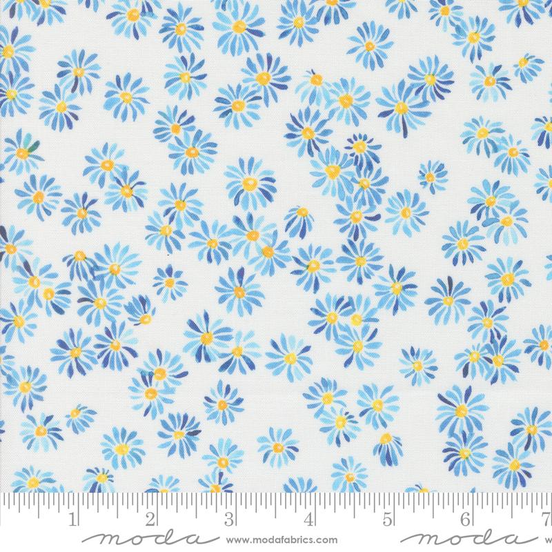 Sunshine & Blue Skies - Gardens Glory Small Florals Watercolor Water