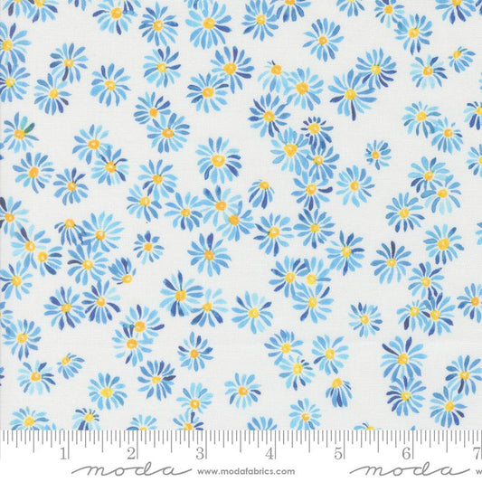 Sunshine & Blue Skies - Gardens Glory Small Florals Watercolor Water