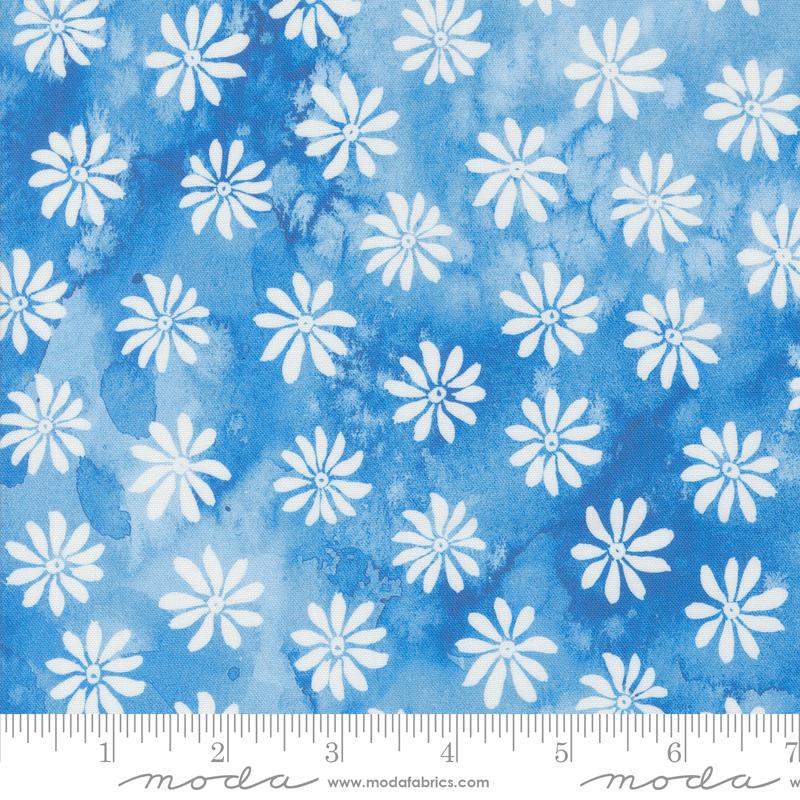 Sunshine & Blue Skies - Flower Shower Florals Watercolor Bluebell
