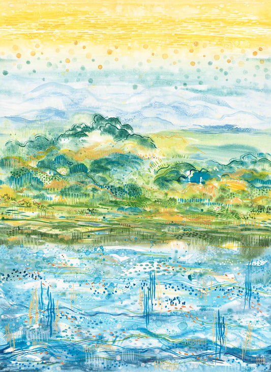 Sunshine & Blue Skies - Hop Skip And Jump Landscape Ombre Multi