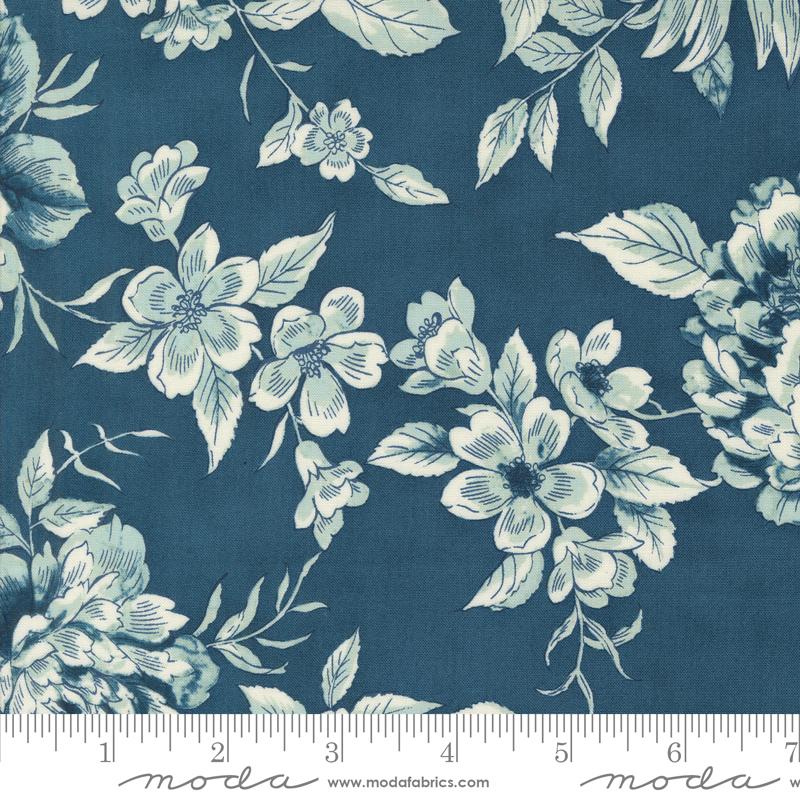 108" Sandalwood Indigo 108019 14 Moda Basics #1