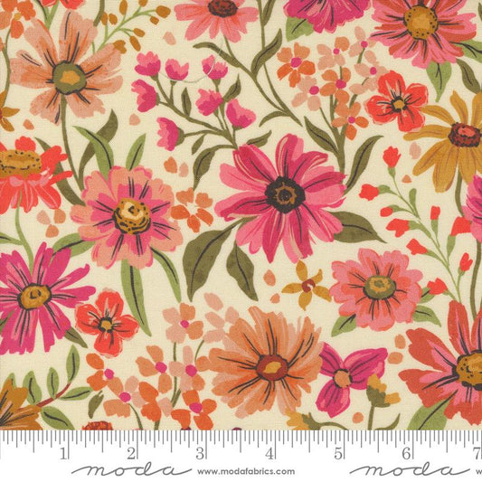Sagewood - Florals Summerfield Pearl