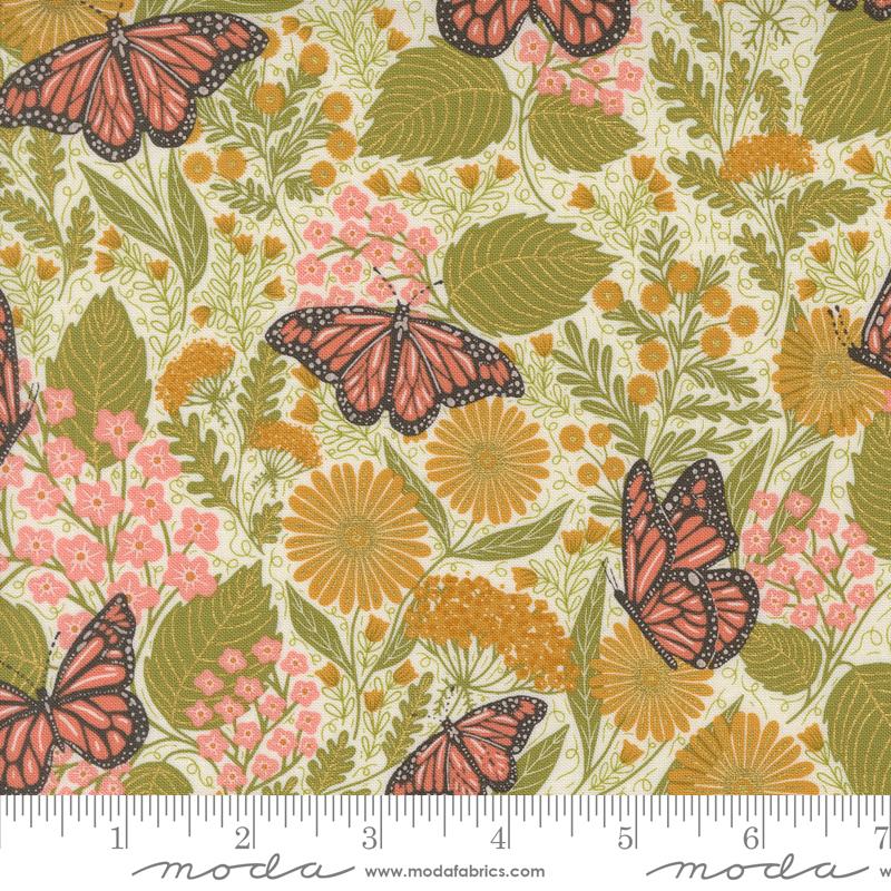 Bee Garden - Summer Butterfly Florals Butterfly Metallic Porcelain