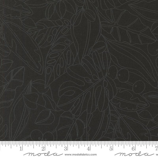 Botany - Greenery Florals Leaf Ink
