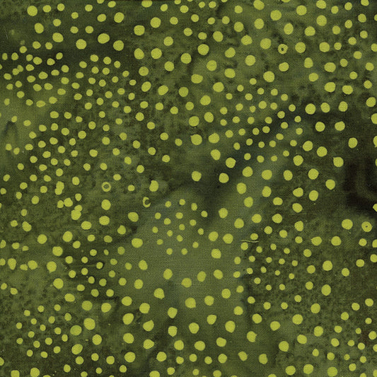 Full Bloom - Dots-light and Dark Green