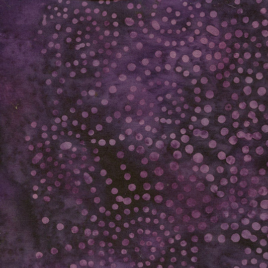 Full Bloom - Dots-Dark and Light Purple