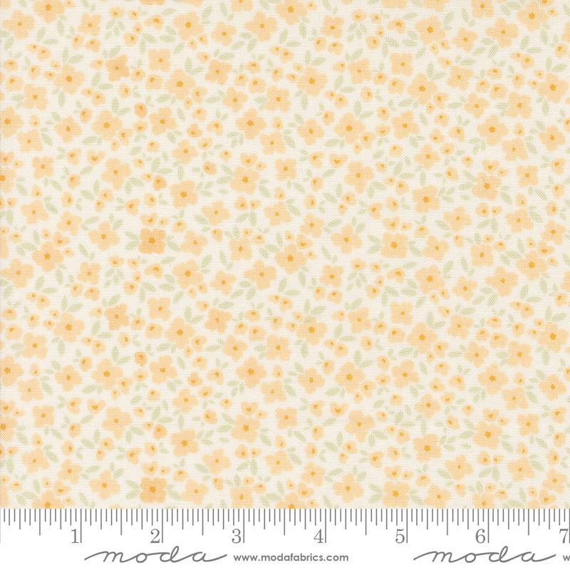 Cottage Charm - Flower Basket Small Flower Enjoyable Yellow