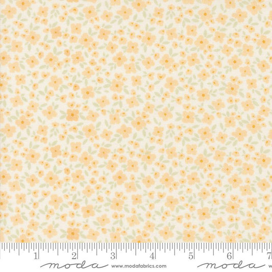 Cottage Charm - Flower Basket Small Flower Enjoyable Yellow