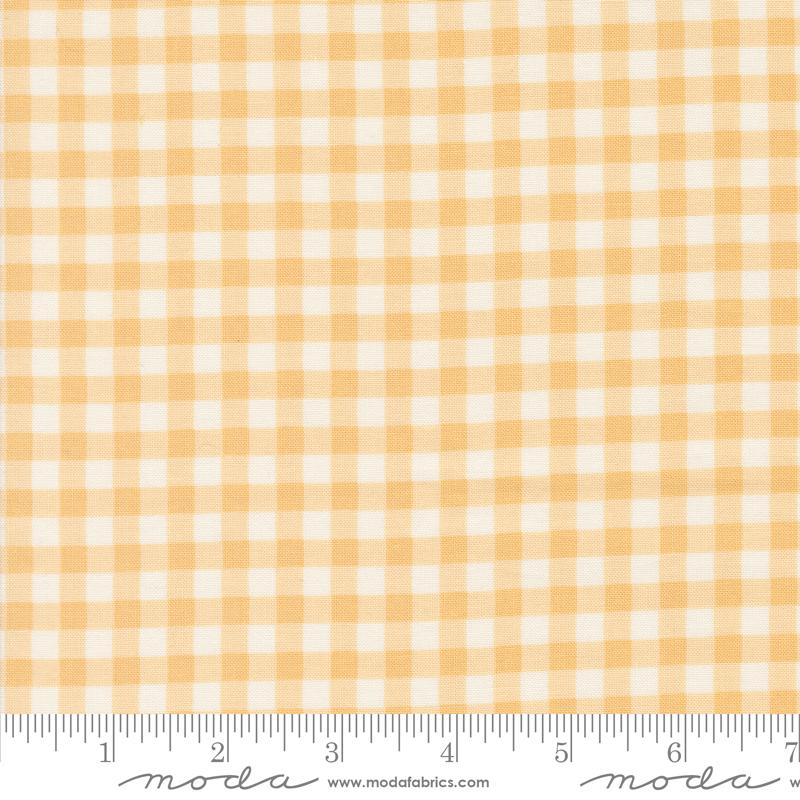 Cottage Charm - Gingham Checks and Plaids Enjoyable Yellow