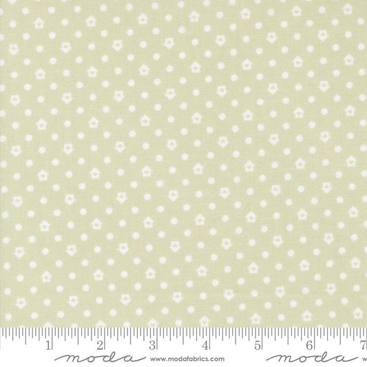 Cottage Charm - Dots Houses Pear
