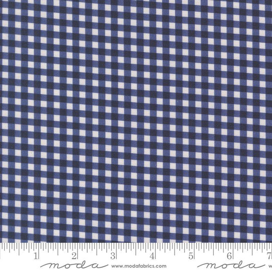 Farm And Garden - Gingham Checks and Plaids Indigo