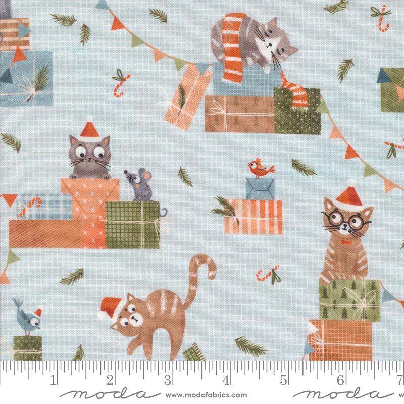 Purrfect Christmas Frost 39040 12 Moda #1