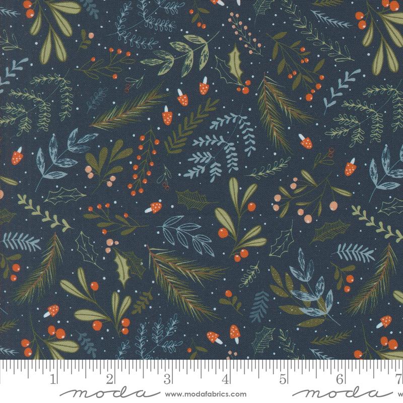Purrfect Christmas Midnight 39043 16 Moda #1