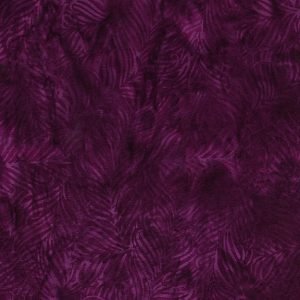 Peacock Plumes - Paisley Feather Merlot