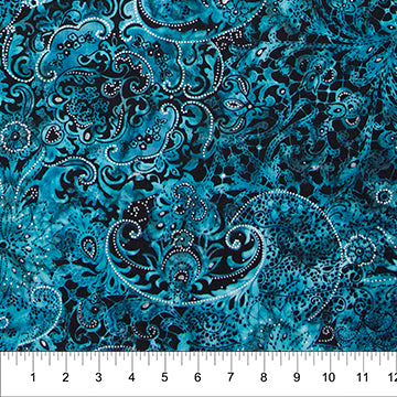 Lustre Teal by Banyan Batiks