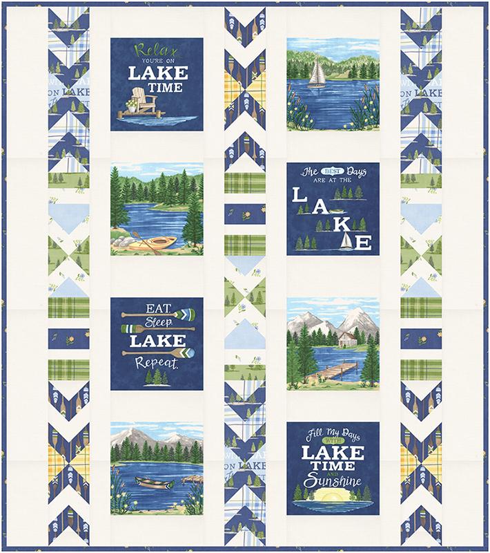 Day at the Lake Pattern (featuring On Lake Time fabric collection)
