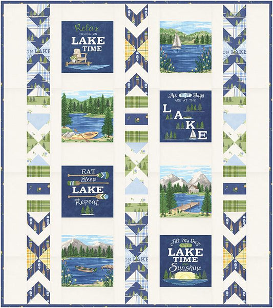 Day at the Lake Pattern (featuring On Lake Time fabric collection)