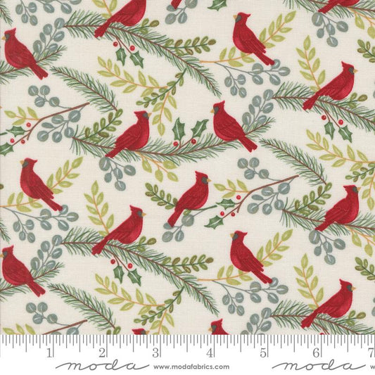 Winter Friends - Cardinals In The Tree Landscape and Nature Snowy White