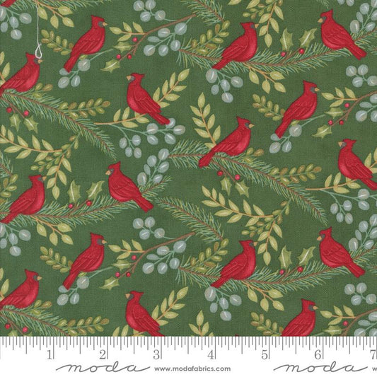 Winter Friends - Cardinals In The Tree Landscape and Nature Spruce
