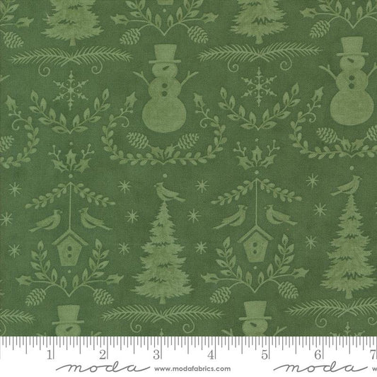 Winter Friends - Winter Damask Spruce