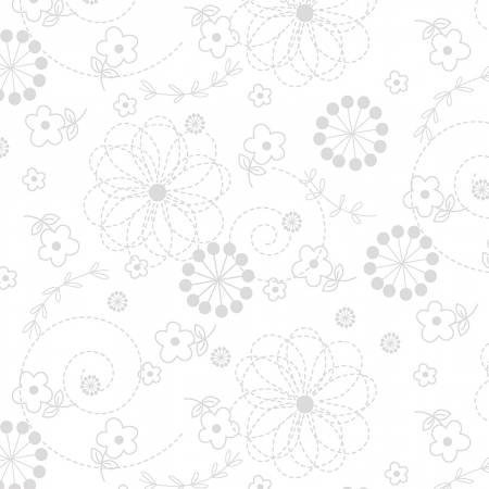 White on White Doodles