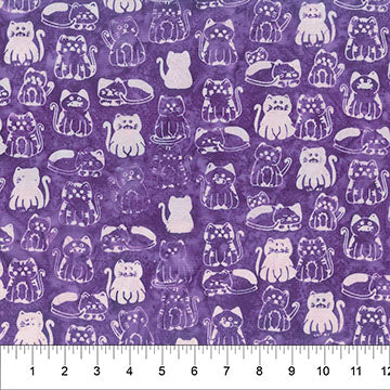 Meow Meow - Kitties Plum